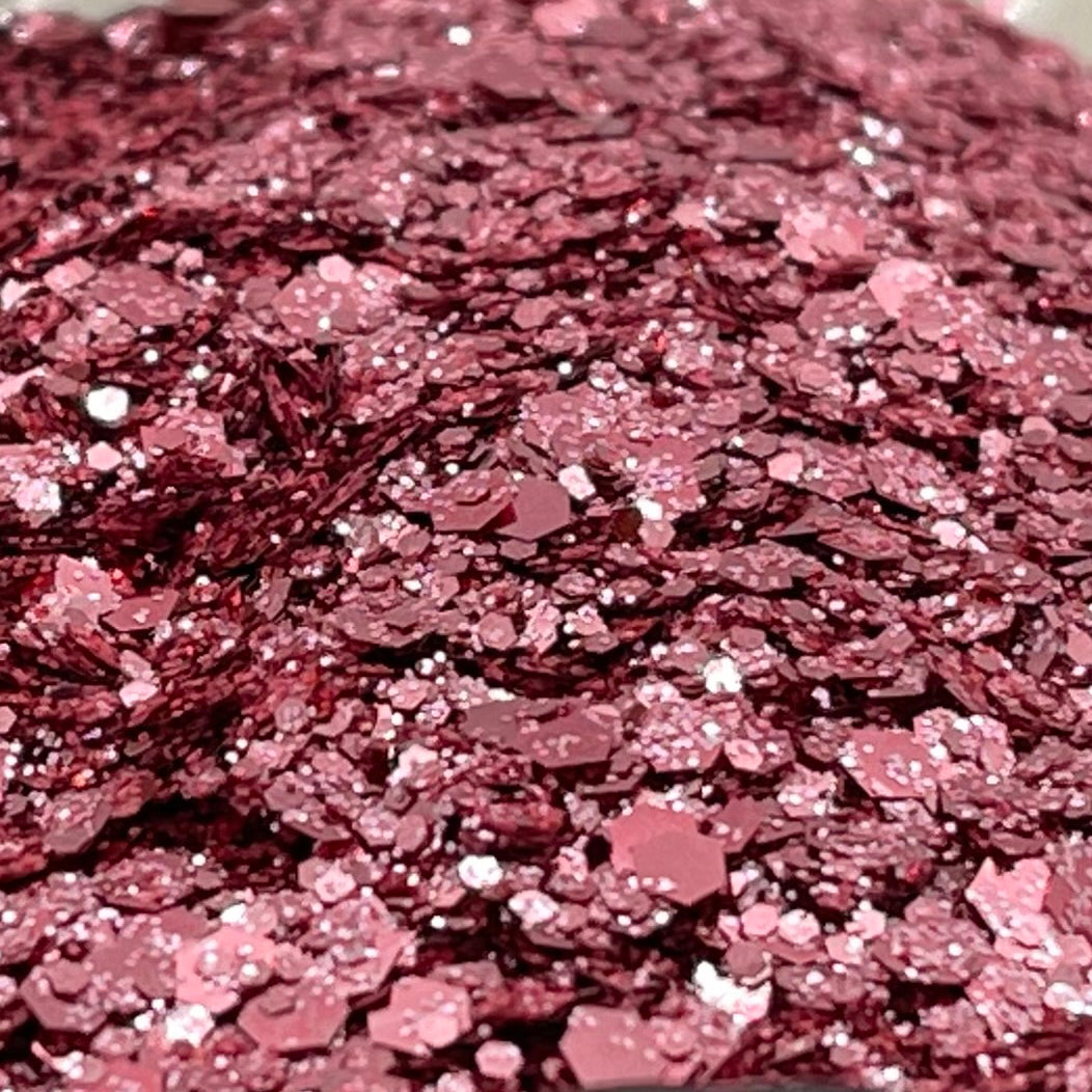 October Pink Tourmaline Birthstone glitter mix pink – Black