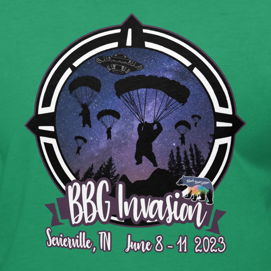 BBG Tumbler Invasion Unisex t-shirt