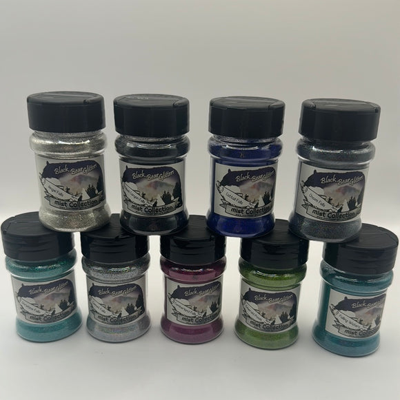 MIST BUNDLE #1 - 9 Bottles Including Angel Falls Silver Plated Glitter