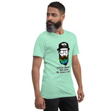 Glitter Beard Not Weird My Woman's a Crafter Short-Sleeve Unisex T-Shirt