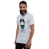 Glitter Beard Not Weird My Woman's a Crafter Short-Sleeve Unisex T-Shirt