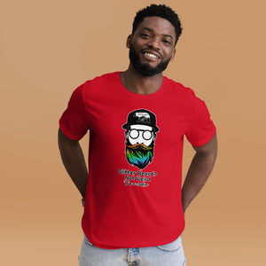 Glitter Beard Not Weird I'm a Crafter Short-Sleeve Unisex T-Shirt