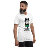 Glitter Beard Not Weird My Woman's a Crafter Short-Sleeve Unisex T-Shirt