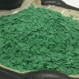 Grass Green Paint Flakes