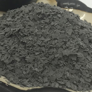 Light Black Paint Flakes