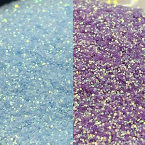 Criss Angel light blue to dark purple