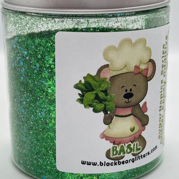 Basil Glitter Epoxy Additive