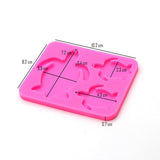 Turtle Family Keychain/Pendant Silicone Mold