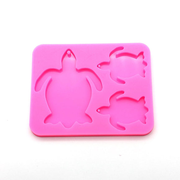 Turtle Family Keychain/Pendant Silicone Mold