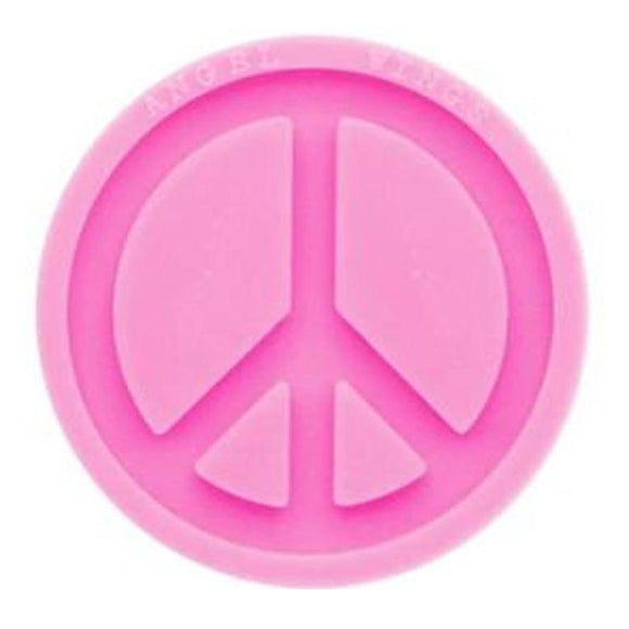 Peace Sign Keychain/Pendant Silicone Mold