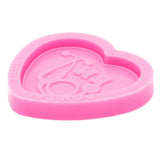 RN Nurse Heart for Badge Reel Silicone Mold