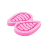 Curved Teardrop Earrings Silicone Mold