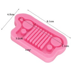 Jeep Grill Keychain/Pendant Silicone Mold