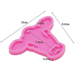 Heffer Keychain/Pendant Silicone Mold