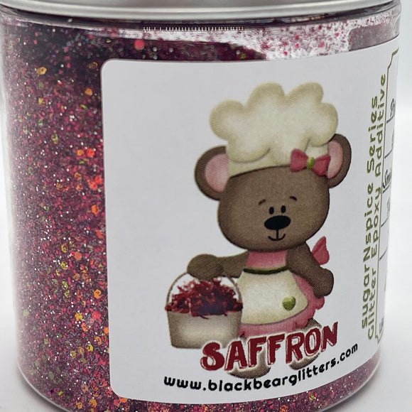 Saffron Glitter Epoxy Additive